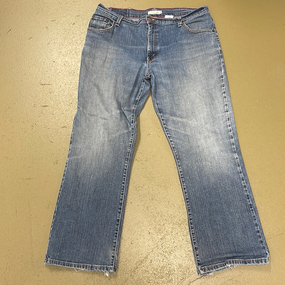 Levi’s Relaxed Boot Cut 550 Denim Blue Jeans 16S